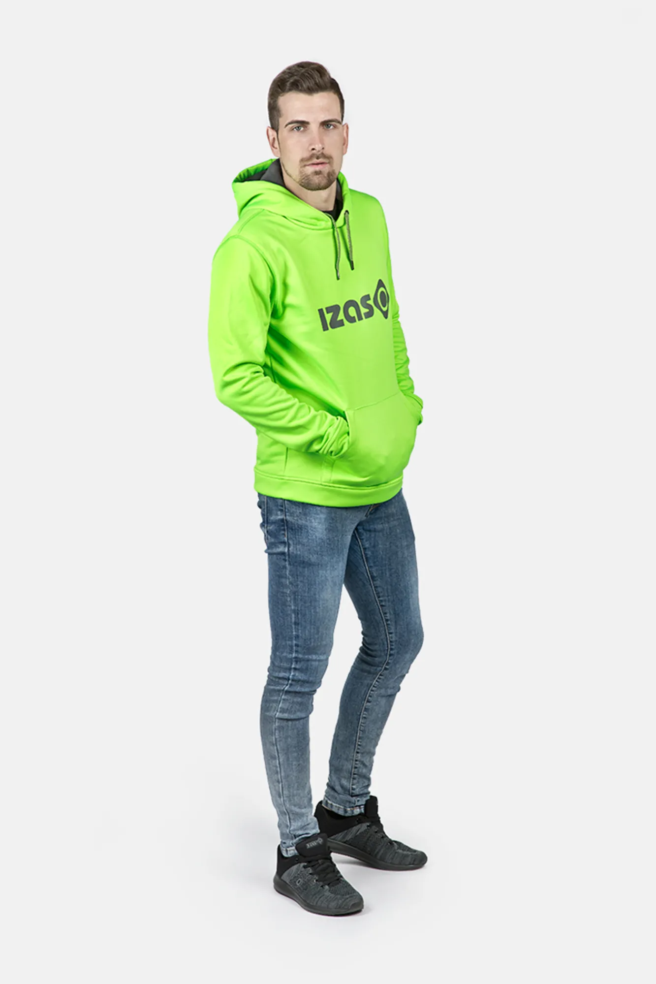 Izas Sudadera Con Capucha Lynx Verde Online