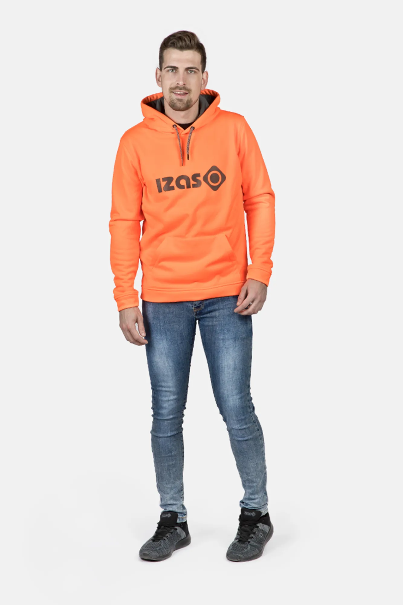 Izas Sudadera Con Capucha Lynx Naranja Outlet