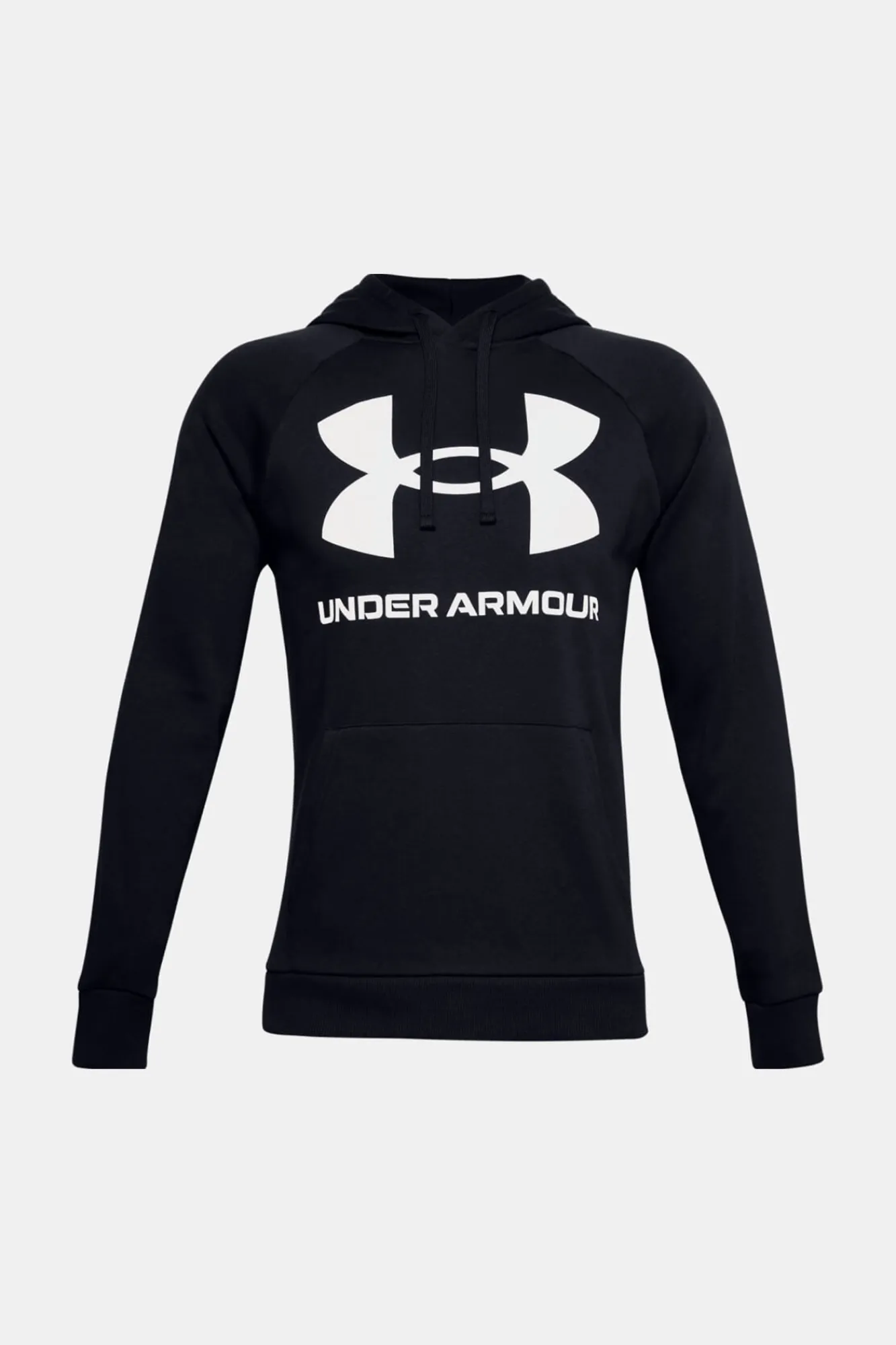 Under Armour Sudadera Con Capucha Rival Logo Estampado Negro Clearance
