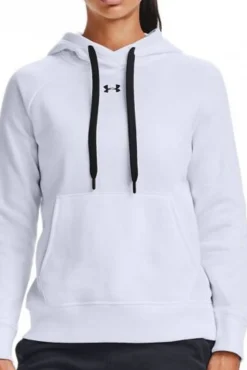 Under Armour Sudadera Con Capucha Rival Fleece Hb Blanco