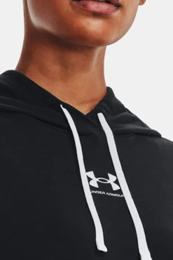Under Armour Sudadera Con Capucha Rival Terry Negro Best