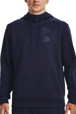 Under Armour Sudadera Con Capucha Big Logo Hd Navy Discount