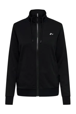 Only Play Sudadera Con Cremallera Cuello Alto Negro Online