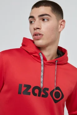 Izas Sudadera Con Logotipo Rojo Hot