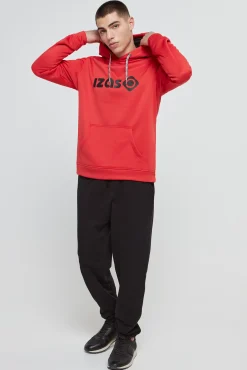 Izas Sudadera Con Logotipo Rojo Hot
