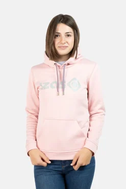 Izas Sudadera Con Logotipo Rosa Clearance