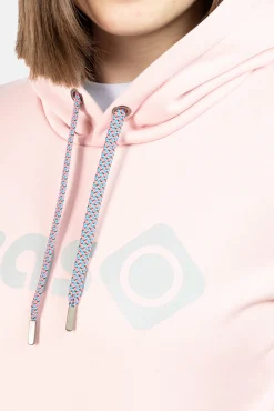 Izas Sudadera Con Logotipo Rosa Clearance