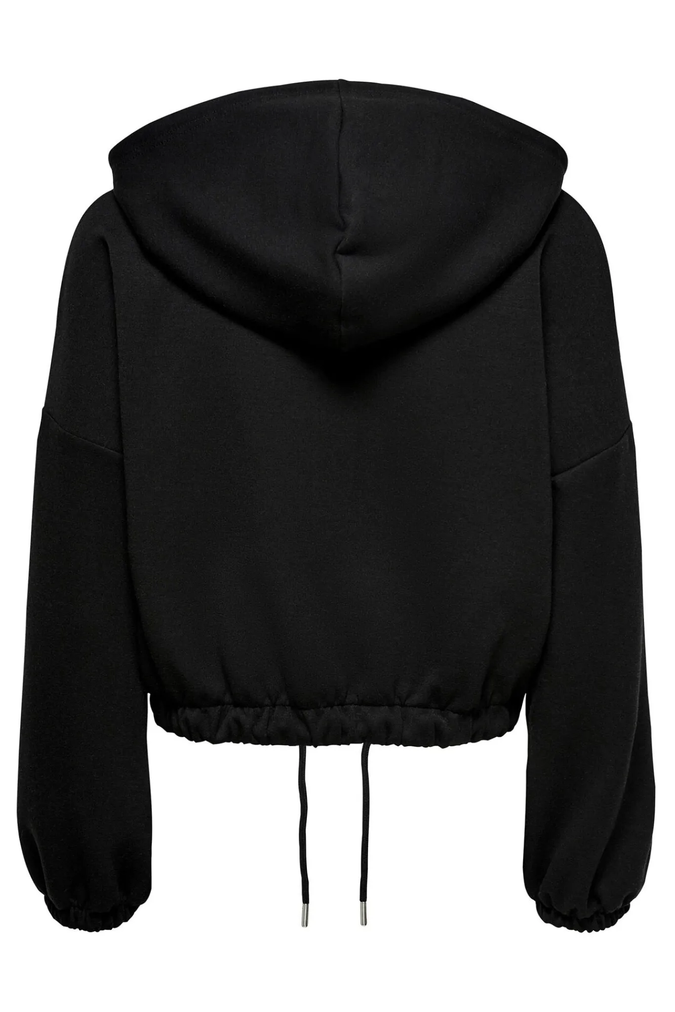 Only Sudadera Corta Con Capucha Negro Outlet