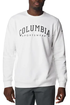 Columbia Sudadera De Cuello Redondo Con Logo ™ Para Hombre Blanco