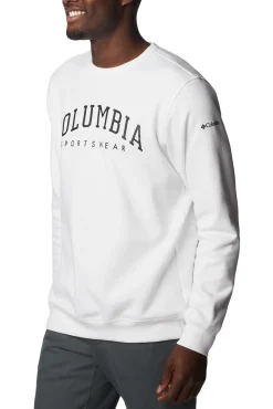 Columbia Sudadera De Cuello Redondo Con Logo ™ Para Hombre Blanco