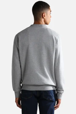 Napapijri Sudadera De Cuello Redondo Ayas Gris Clearance