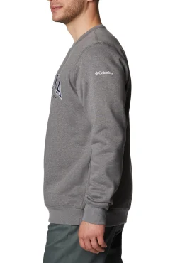 Columbia Sudadera De Cuello Redondo Con El Logotipo De ™ Gris Medio Clearance