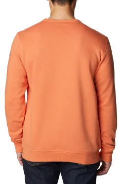 Columbia Sudadera De Cuello Redondo Con El Logotipo De ™ Naranja Sale