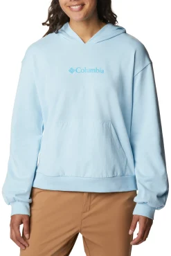 Columbia Sudadera De Felpa Francesa Con Capucha Logo™ Iii Para Mujer Azul Claro Hot