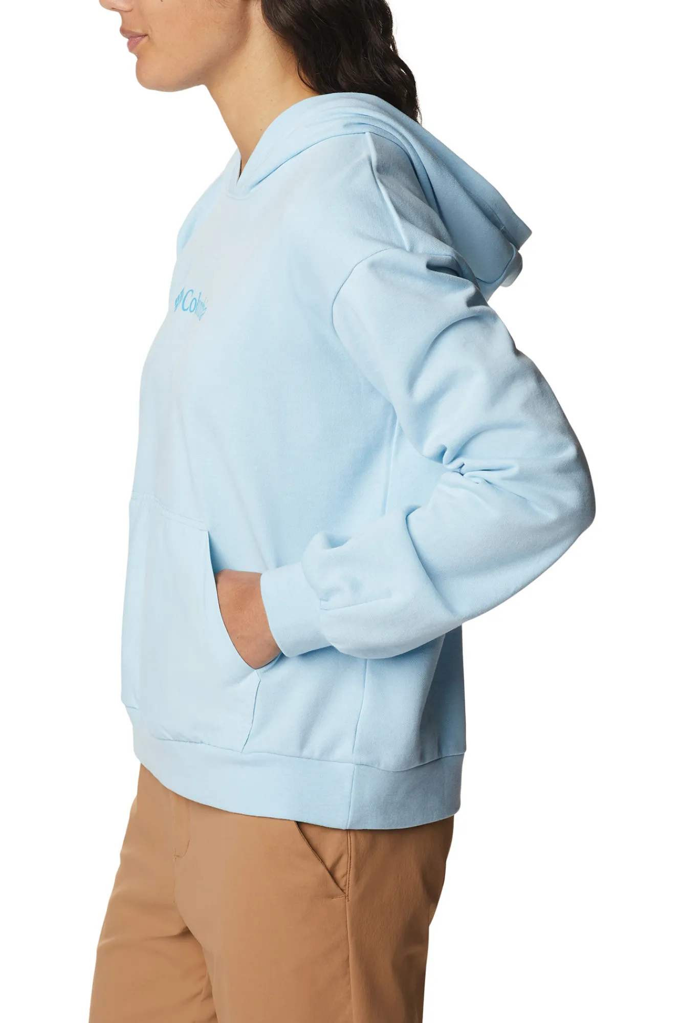 Columbia Sudadera De Felpa Francesa Con Capucha Logo™ Iii Para Mujer Azul Claro Hot