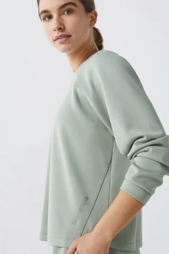 Dash and Stars Sudadera Felpa Soft Verde Beige Sale