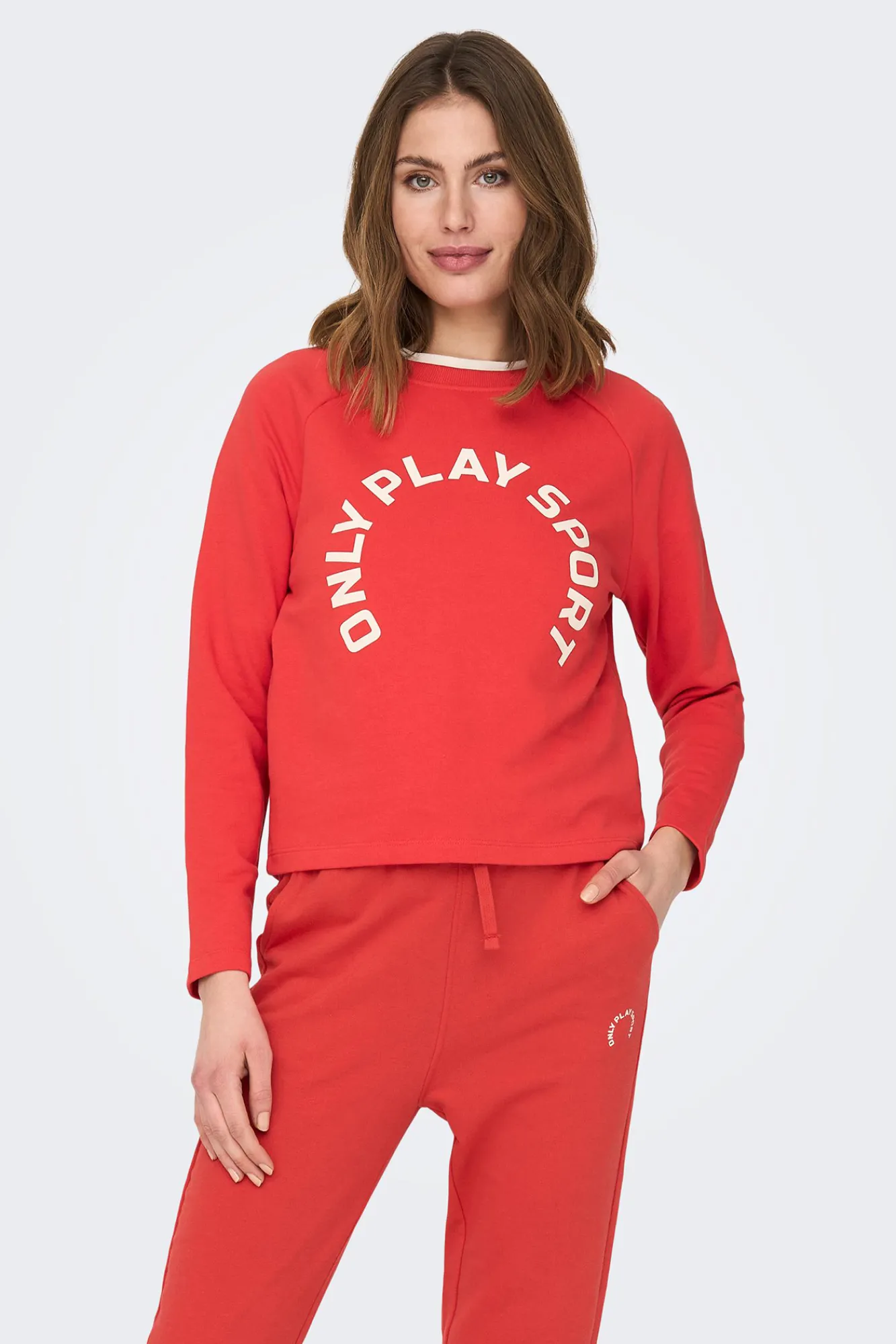 Only Play Sudadera Sport Rojo Best