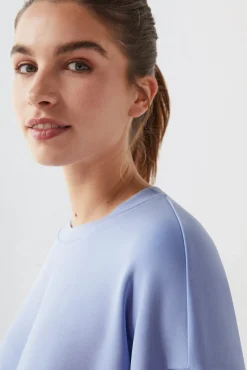 Dash and Stars Sudadera Tacto Suave Nudo Azul Discount
