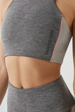 Dash and Stars Sujetador Deportivo 4D Stretch Gris Discount