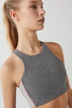 Dash and Stars Sujetador Deportivo 4D Stretch Gris Discount