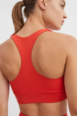 Dash and Stars Sujetador Deportivo 4D Stretch Rojo