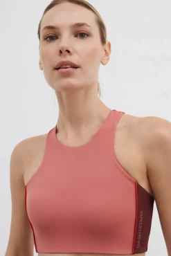 Dash and Stars Sujetador Deportivo Halter 4D Stretch Rosa Hot