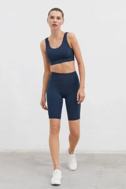 Dash and Stars Sujetador Deportivo Marino Power Sculpt Azul Hot