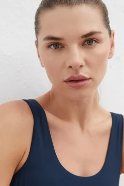 Dash and Stars Sujetador Deportivo Marino Power Sculpt Azul Hot