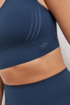 Dash and Stars Sujetador Deportivo Marino Power Sculpt Azul Hot