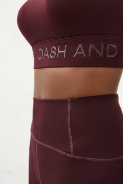 Dash and Stars Sujetador Deportivo Morado 4D Stretch Rosa Sale