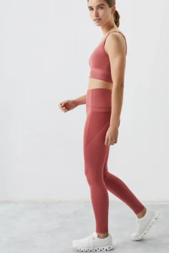 Dash and Stars Sujetador Deportivo Naranja 4D Stretch Rojo Online