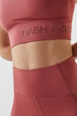 Dash and Stars Sujetador Deportivo Naranja 4D Stretch Rojo Online