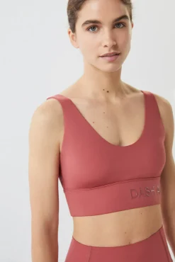 Dash and Stars Sujetador Deportivo Naranja 4D Stretch Rojo Online