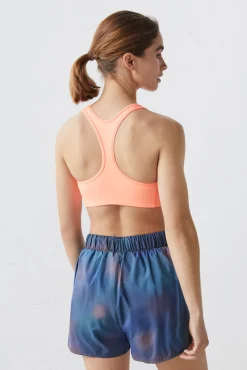 Dash and Stars Sujetador Deportivo Neon 4D Stretch Rojo