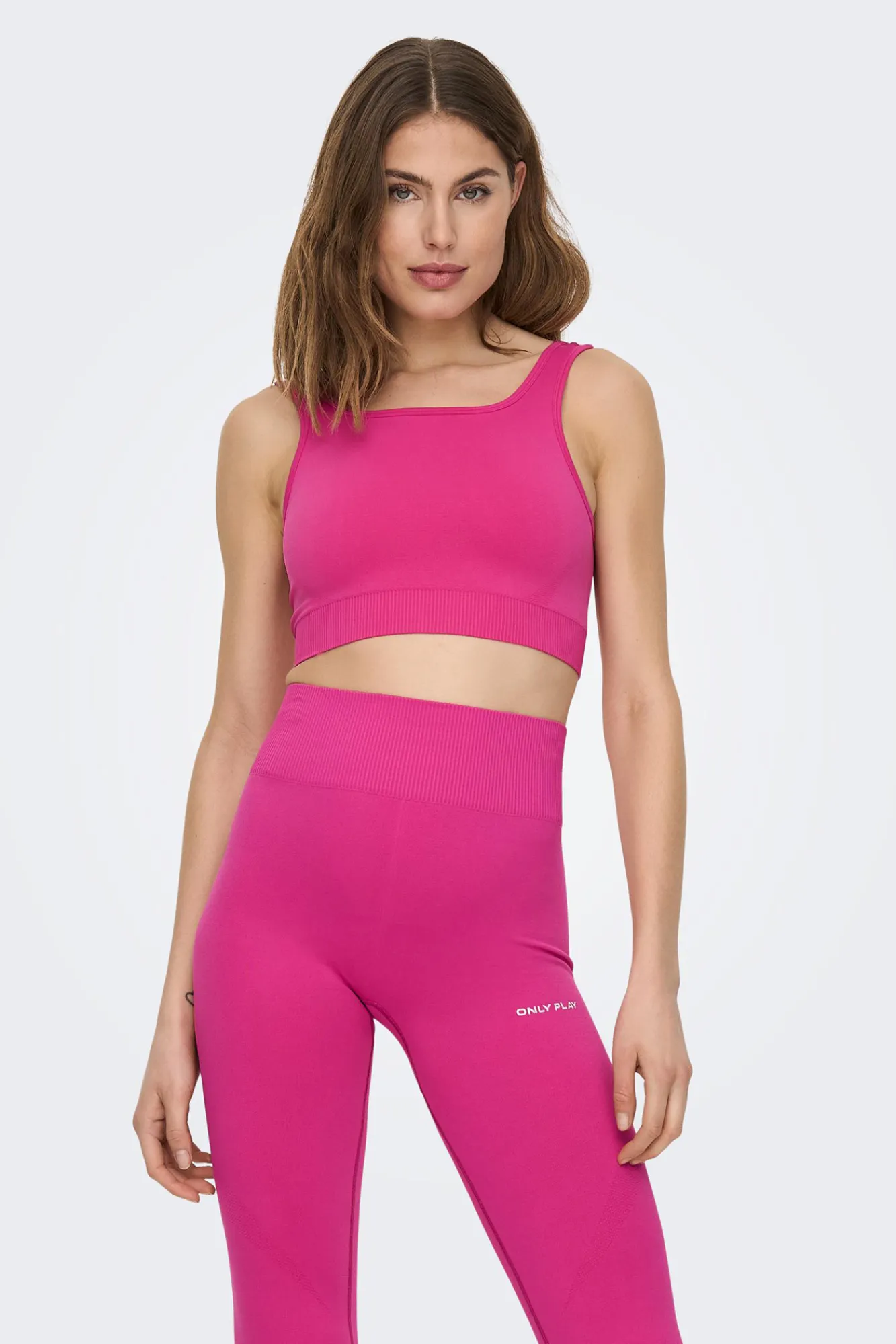 Only Play Sujetador Deportivo Seamless Comfort Rosa Hot