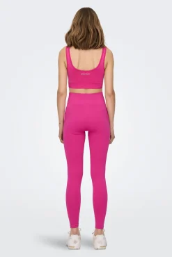 Only Play Sujetador Deportivo Seamless Comfort Rosa Hot