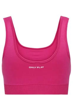 Only Play Sujetador Deportivo Seamless Comfort Rosa Hot