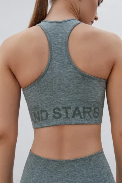 Dash and Stars Sujetador Deportivo Seamless Fit Verde Sale
