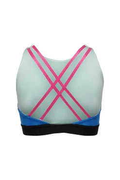 Only Play Sujetador Deportivo Stretch Azul Sale