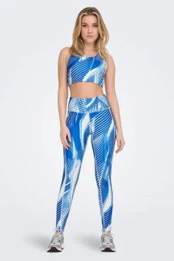 Only Play Sujetador Deportivo Stretch Azul Online