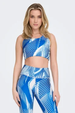 Only Play Sujetador Deportivo Stretch Azul Online