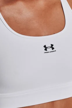 Under Armour Sujetador Mid Padless Blanco Clearance