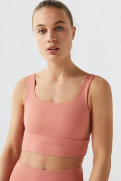 Dash and Stars Sujetador Top Rosa Soft Move Rojo Hot
