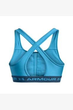 Under Armour Sujetador Ua Crossback Mid Azul New