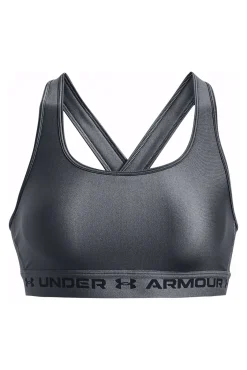 Under Armour Sujetador Ua Crossback Mid Gris