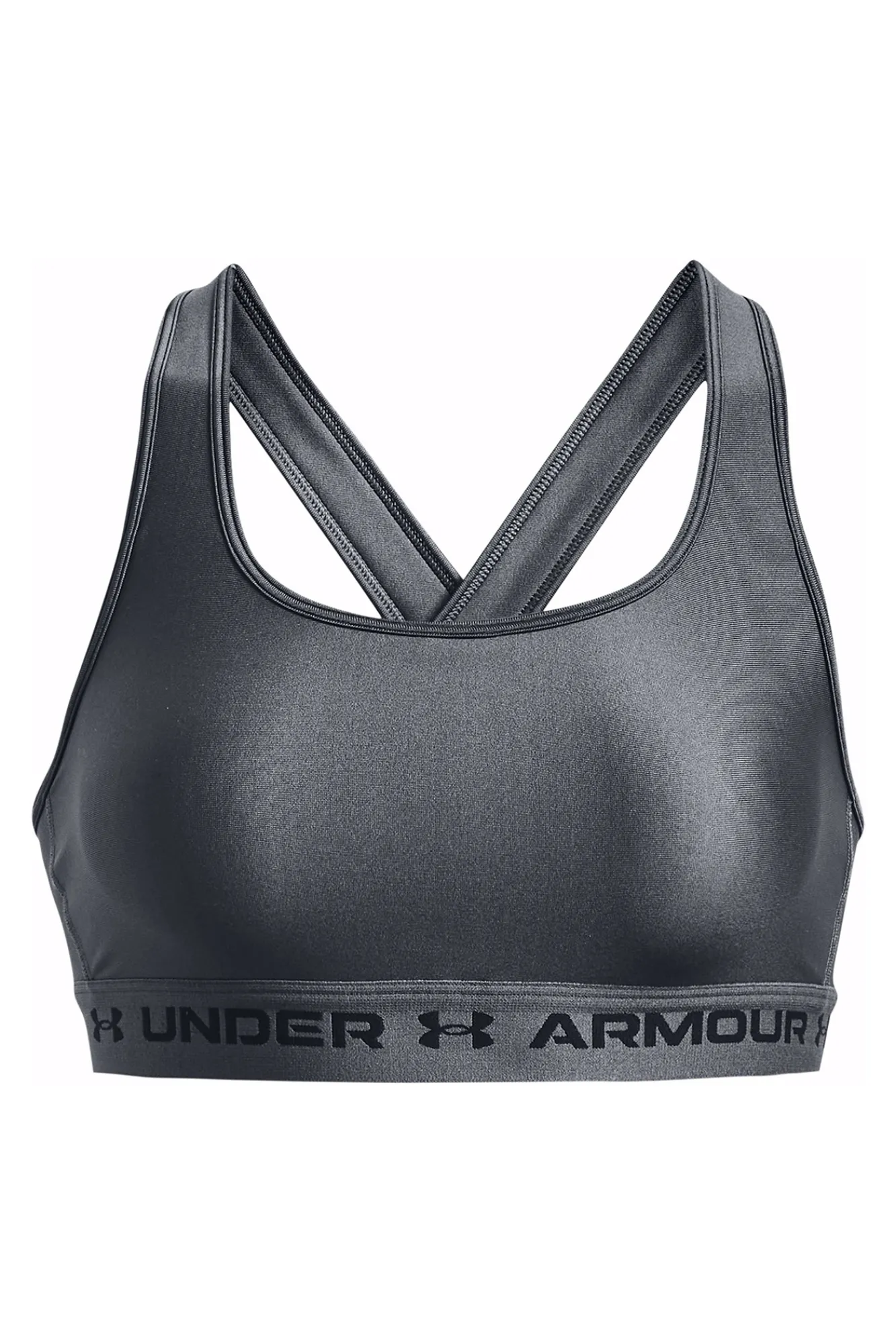 Under Armour Sujetador Ua Crossback Mid Gris