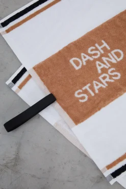Dash and Stars Toalla Rizo 100% Algodon Beige Sale
