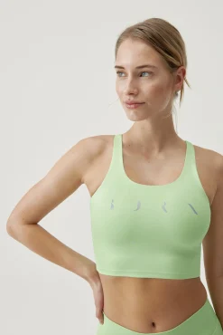 Born Living Yoga Top Daira Juice/White Verde Discount