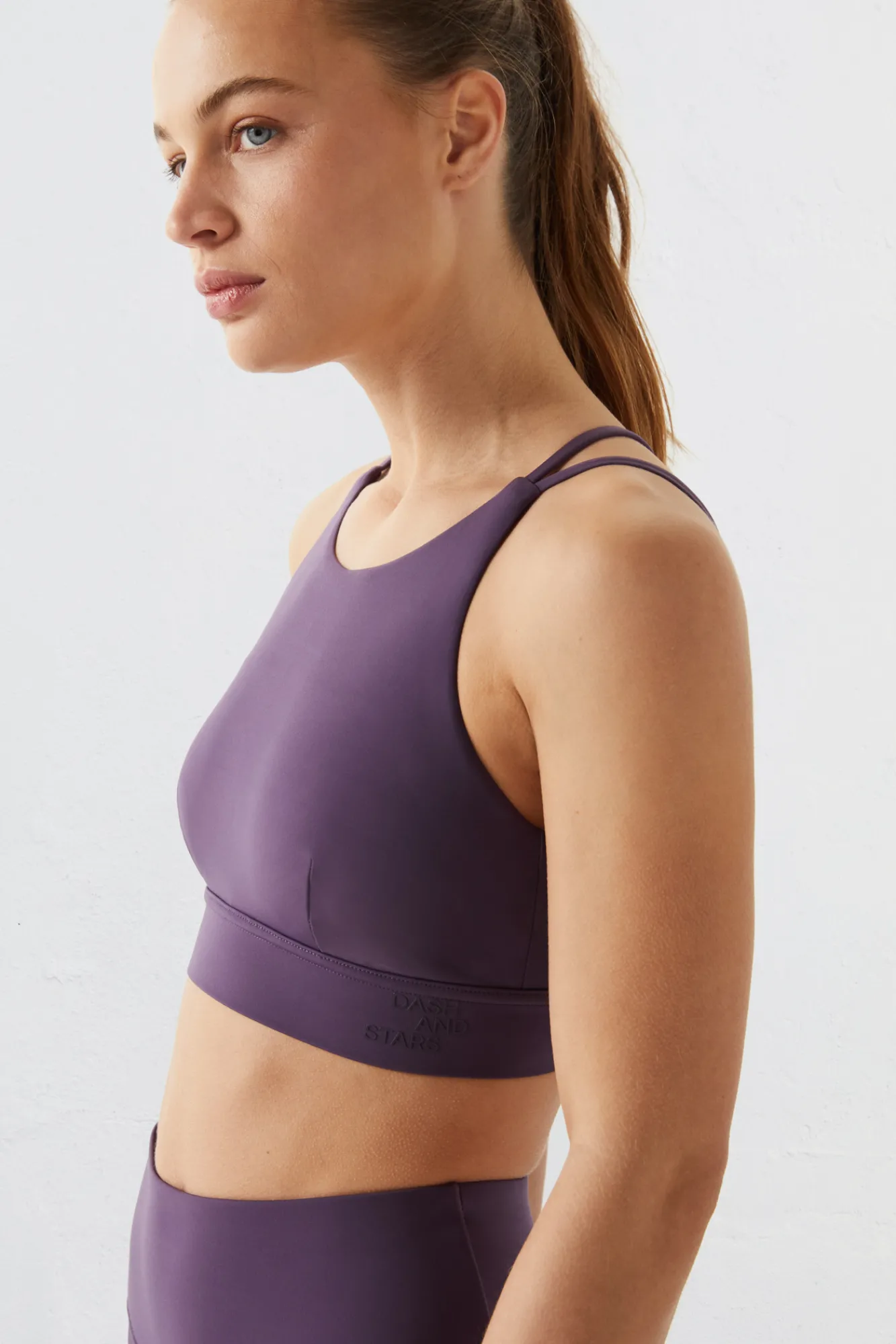 Dash and Stars Top Deportivo Morado Collagen Feel Rosa Discount