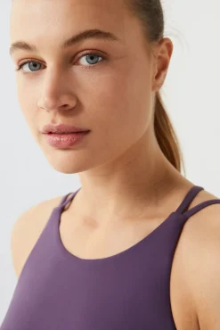 Dash and Stars Top Deportivo Morado Collagen Feel Rosa Discount